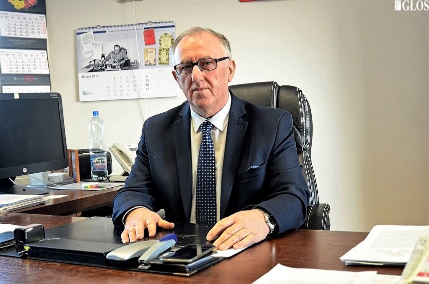 Wiesław Kupisiński, naczelnik Urzędu Skarbowego w Skierniewicach