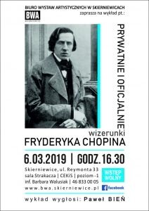 O Wizerunkach Chopina w BWA
