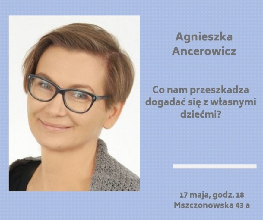 Spotkanie z Agnieszką Ancerowicz