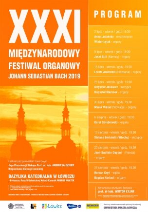Międzynarodowy Festiwal Organowy Johann Sebastian Bach 2019