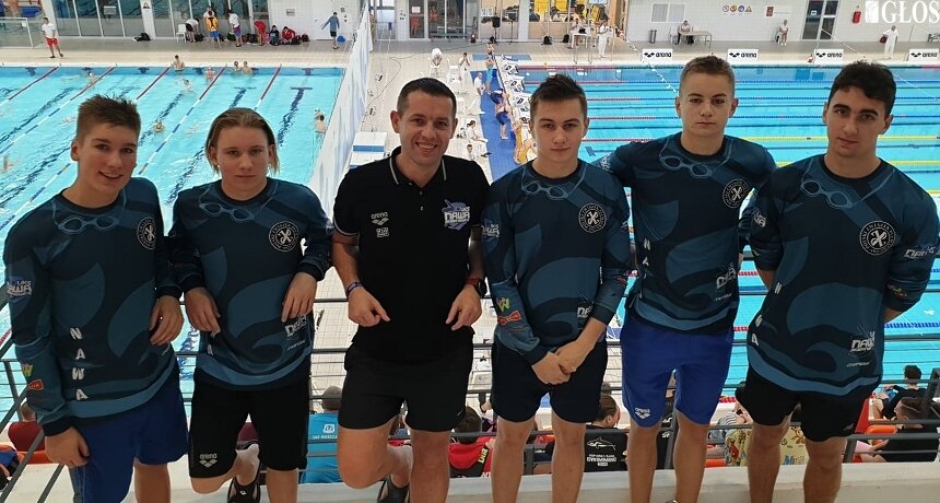 Pięciu pływaków UKS Nawa w ramach przygotowań do mistrzostw Polski wzięło udział w Grand Prix Pucharze Polski. 