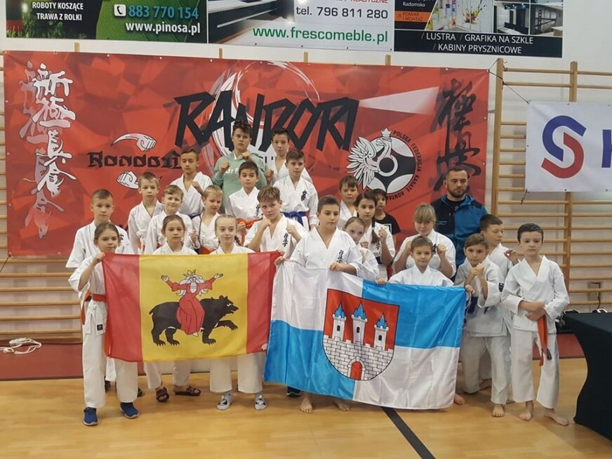 Rawscy karatecy znów na podium