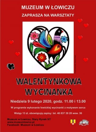 Walentynkowa wycinanka