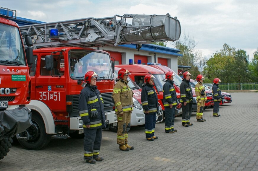 Odznaczenia dla strażaków ze Skierniewic
