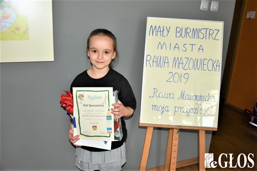 Małym Burmistrzem 2019 była Pola Sputowska