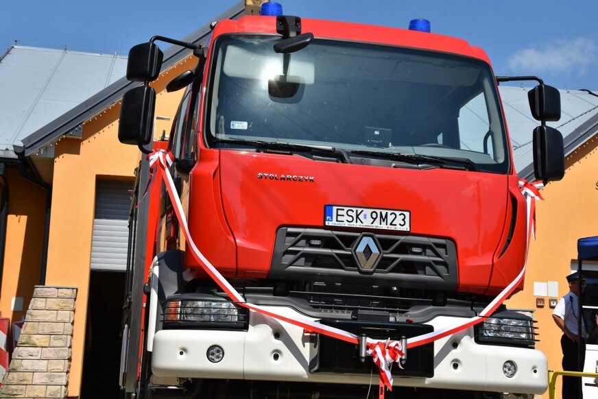 OSP Paplin ma nowy wóz strażacki