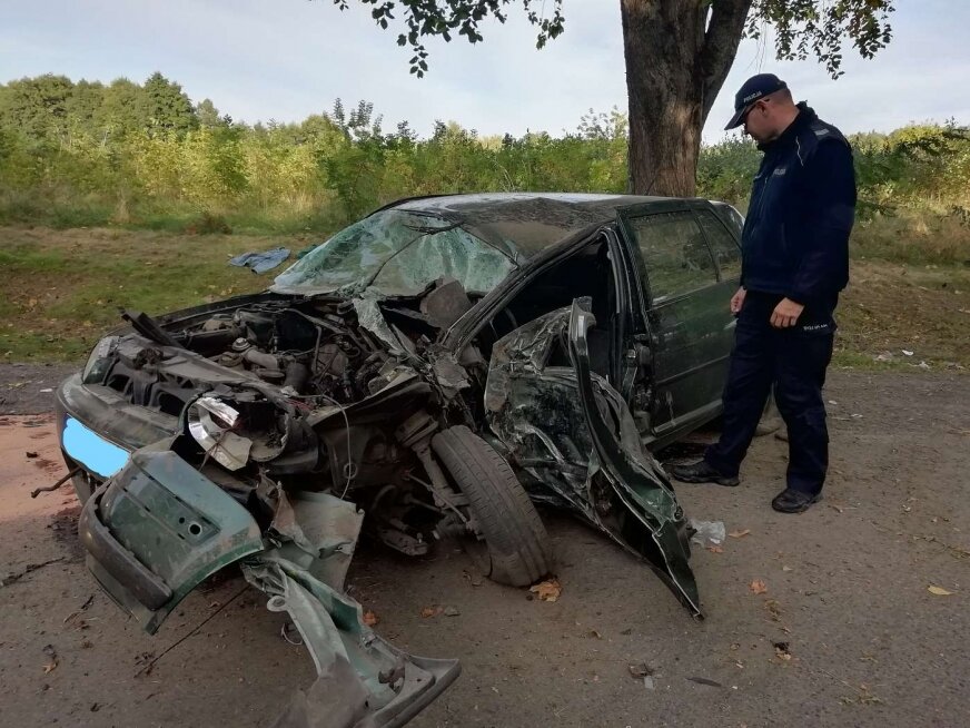 Wypadek w Rawie Mazowieckiej - cztery osoby w szpitalu 