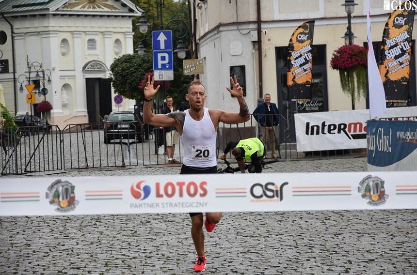 Sebastian Duszyński z Rawy Mazowieckiej okazał się najlepszy w ubiegłorocznej edycji biegu. 