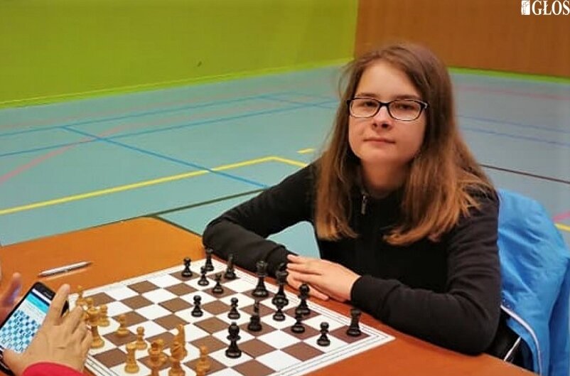 Zuzanna Łukasik podczas Mistrzostw Europy w Szachach dla Niesłyszących 