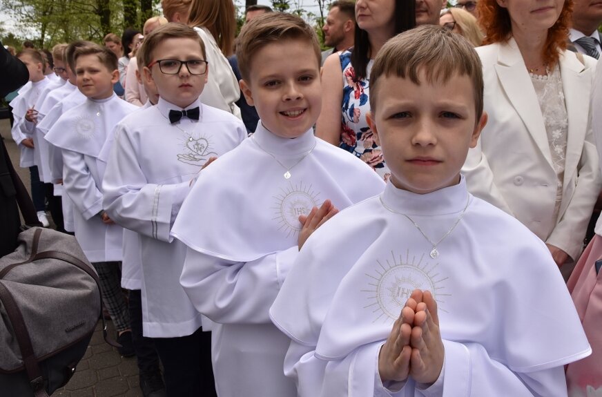 Uroczystość Pierwszej Komunii Świętej w parafii św. Jakuba