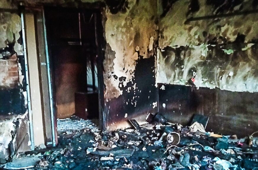 Spłonął dom ucznia szkoły w Białej Rawskiej