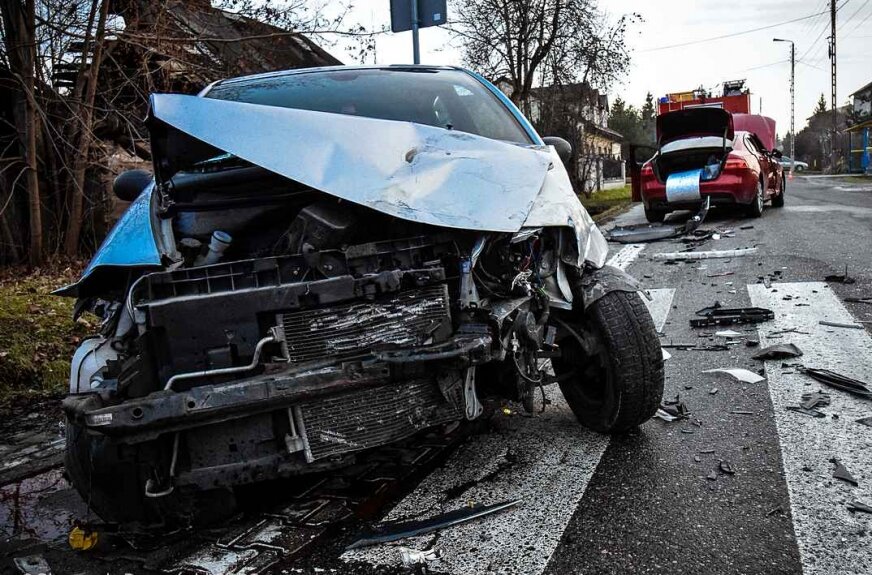 Wypadek na pechowym skrzyżowaniu w Skierniewicach 