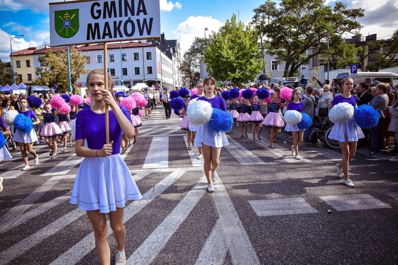  42.SŚKOiW - parada ulicami Skierniewic 