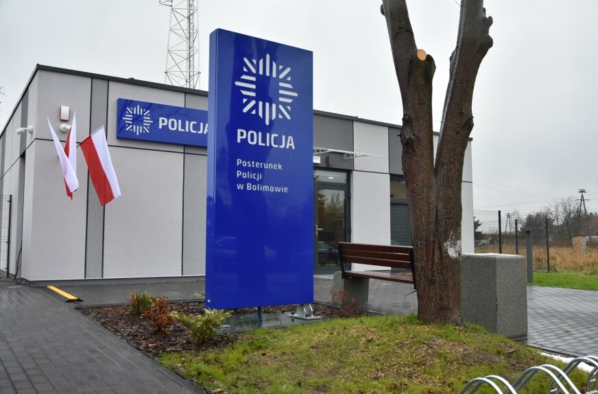 Posterunek policji w Bolimowie już otwarty
