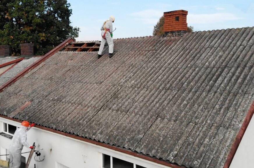 4 tysiące ton azbestu na dachach