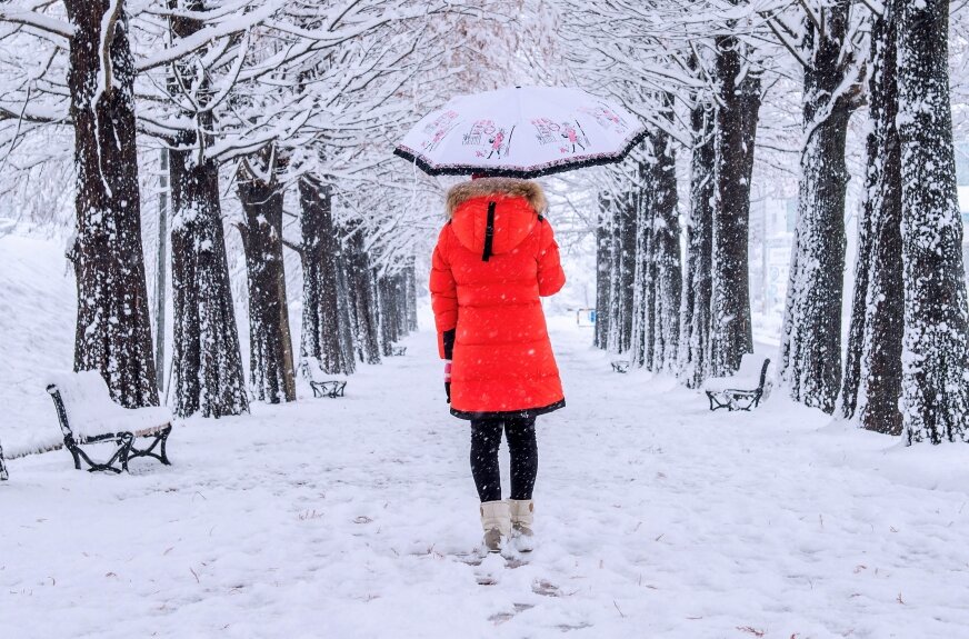 Zimowe fotografie i prognoza pogody dla Skierniewic