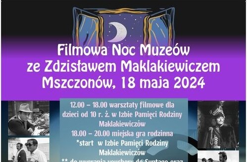 Filmowa Noc Muzeów ze Zdzisławem Maklakiewiczem 