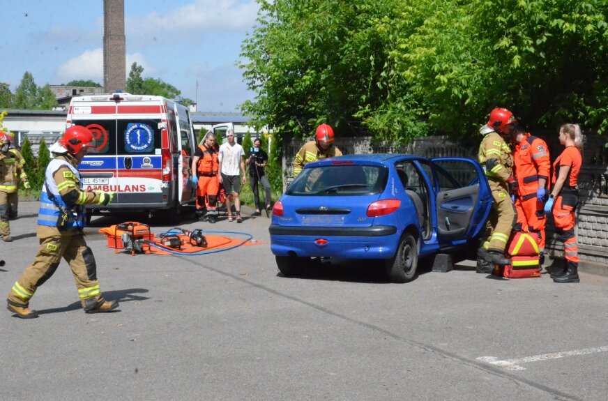 W programie Festiwalu Nauki w Akademii Nauk Stosowanych Stefana Batorego w Skierniewicach znalazła się między innymi symulacja wypadku drogowego.  