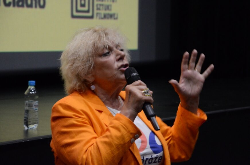 Dorota Stalińska gościła w Dyskusyjnym Klubie Filmowym 