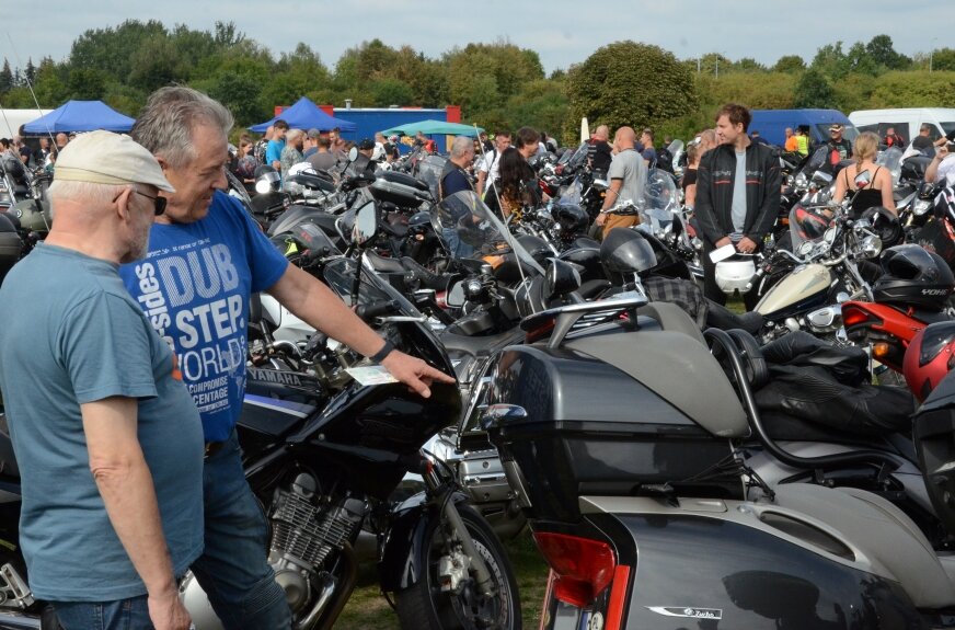 Do Skierniewic przyjechali motocykliści z całej Polski