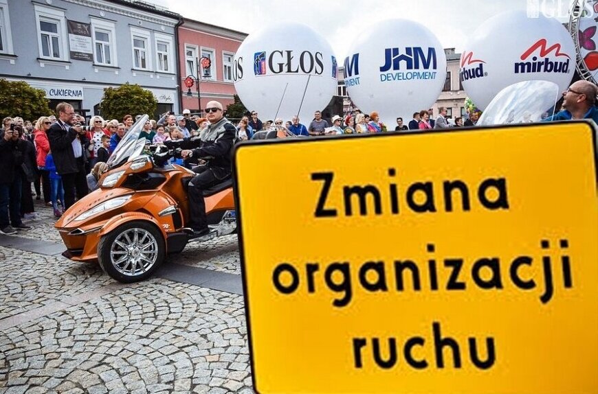 MAPKA. Zmiany organizacji ruchu. 