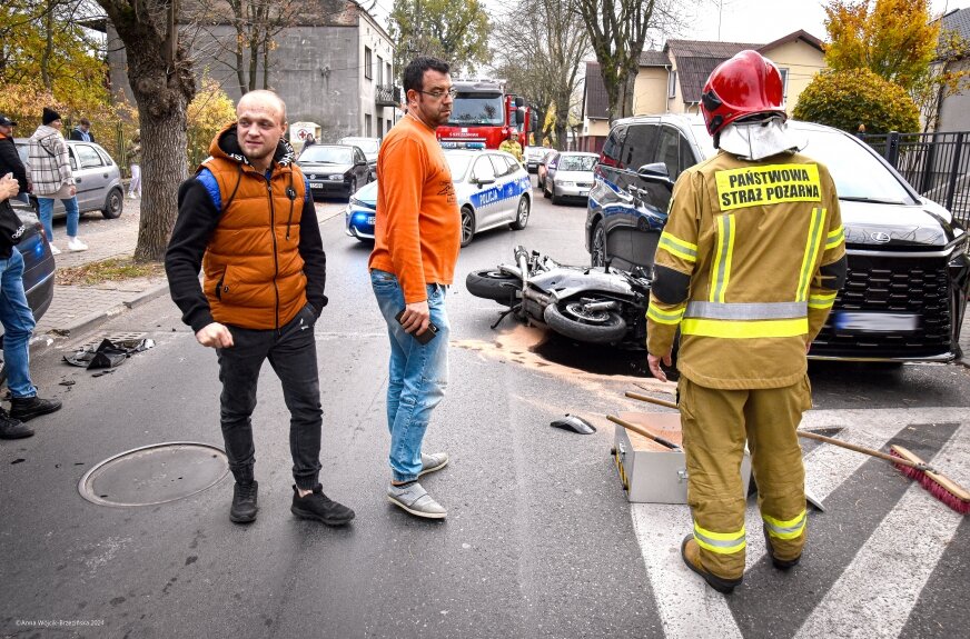 Rajd ulicą Kilińskiego w Skierniewicach. O krok od tragedii