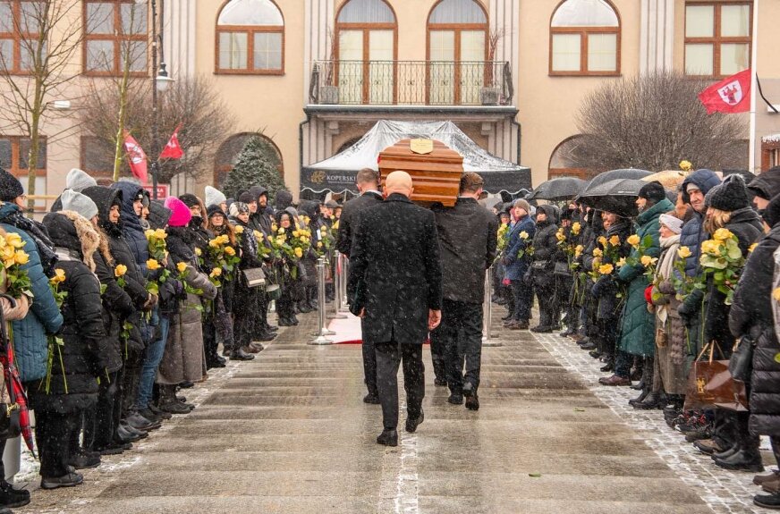 Mieszkańcy Mszczonowa pożegnali Józefa Grzegorza Kurka