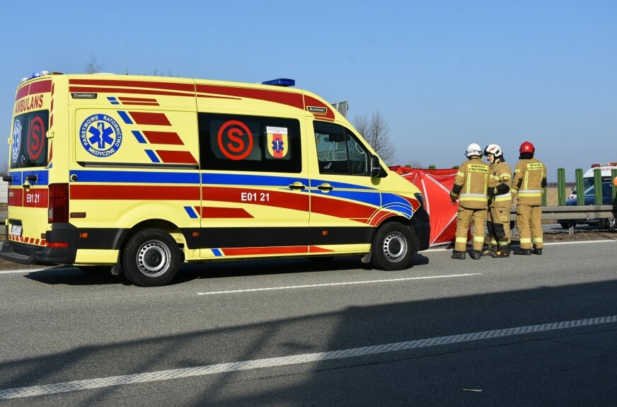 Śmiertelne potrącenie na S8. Wyszedł po tablicę rejestracyjną