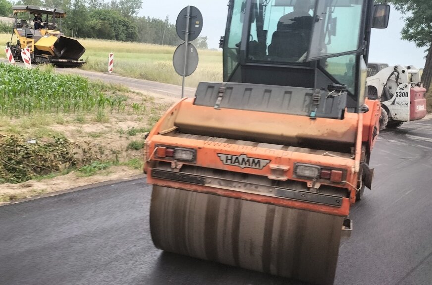 Przebudowa drogi w Słupi z dofinansowaniem