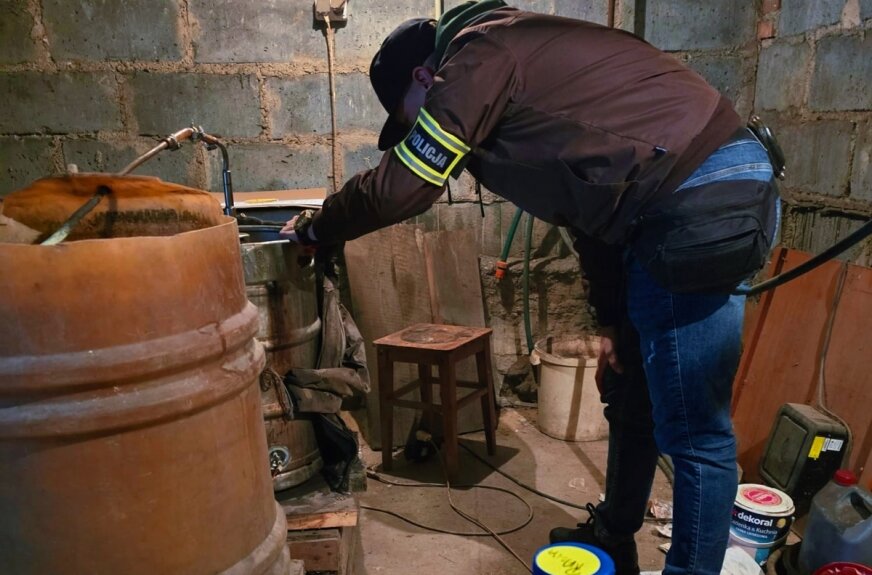 Za produkcje bimbru może posiedzieć za kratami nawet 3 lata