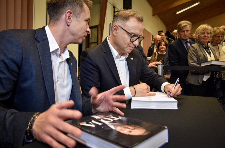 „Dziesięć lat wystarczy”. Andrzej Duda w Skierniewicach o granicach władzy i demokracji