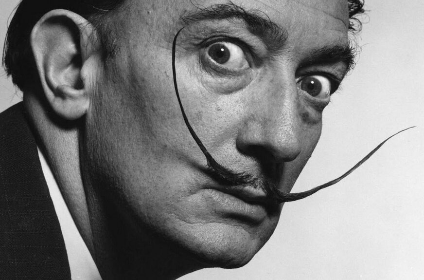 Dalvador Dali, jego charakterystyczny 