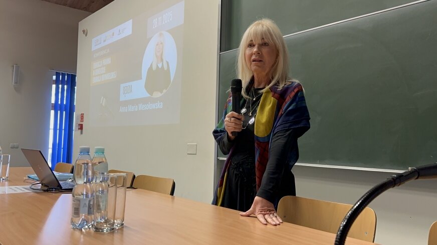  Sędzia Anna Maria Wesołowska w Skierniewicach: „Szkoła musi odzyskać odwagę”