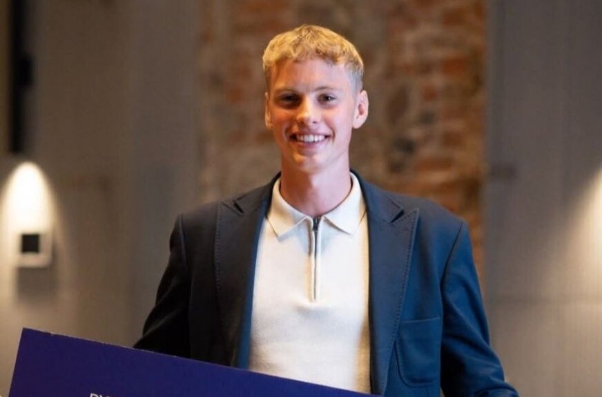 Ignacy Andrzejczak nagrodzony przez Fundację Igi Świątek