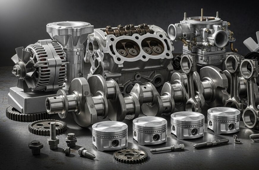 Które części do silnika najczęściej wymagają wymiany?