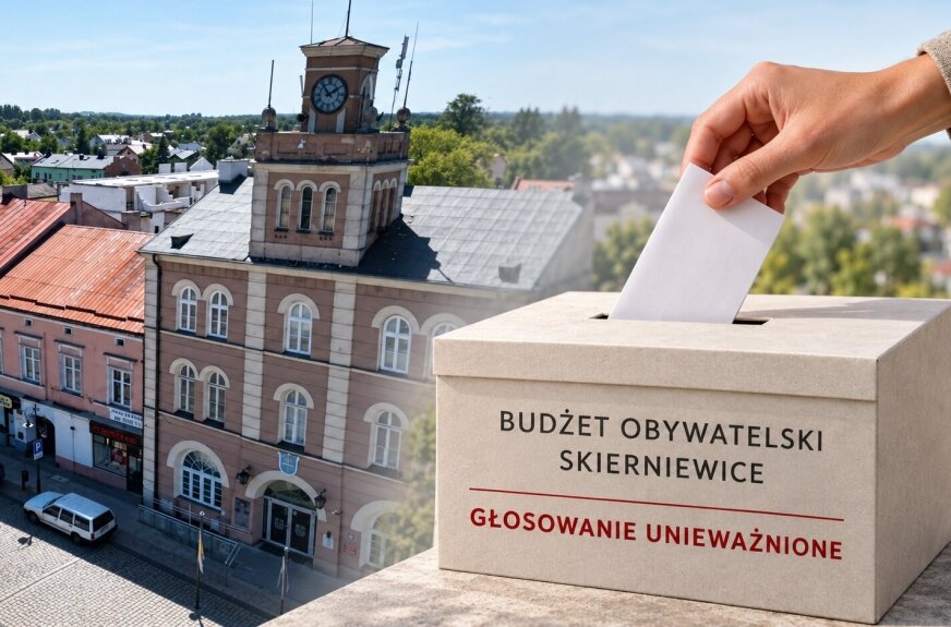 Głosowanie nad Budżetem Obywatelskim Skierniewic 2027 zostało unieważnione.  