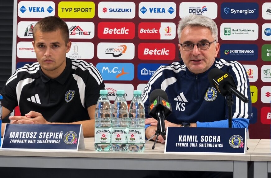Unia potrzebuje punktów, a traci piłkarzy. Lechia właśnie przegrała 0:6, ale Kamil Socha nie spodziewa się po niej żadnej uprzejmości. Na konferencji 29 października wyliczał nieobecnych, bronił zaangażowania drużyny i podtrzymał cel wyjazdu do Gdańska: trzy punkty.  