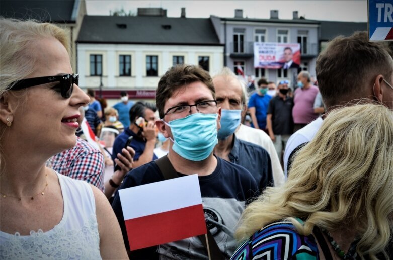  Rafał Trzaskowski w Skierniewicach wzywa kontrkandydata do debaty 