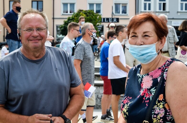  Rafał Trzaskowski w Skierniewicach wzywa kontrkandydata do debaty 