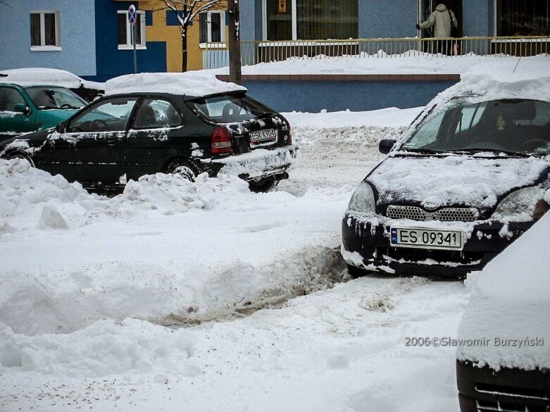  Atak zimy w Skierniewicach. Tak wyglądało miasto w 2006 roku [ZDJĘCIA] 