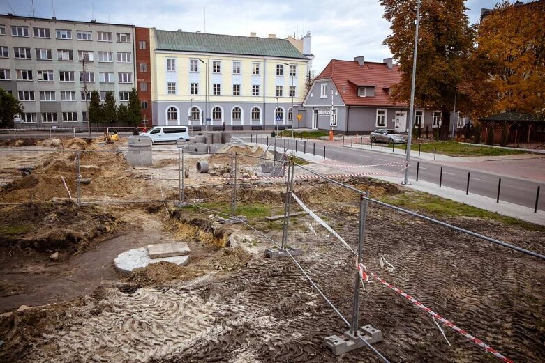  Budowa parkingu przy ulicy Jagiellońskiej. Zobacz postępy robót 