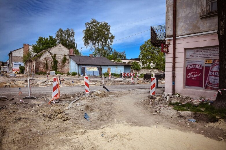  Budowa ronda w Skierniewicach 