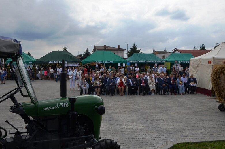  Burmistrz Jeżowa na dożynki wjechał wierzchem 