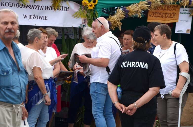  Burmistrz Jeżowa na dożynki wjechał wierzchem 