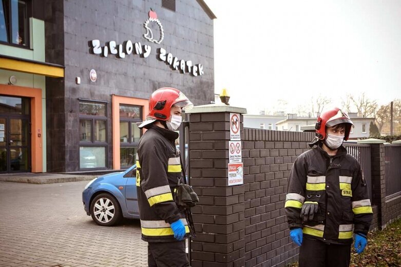  Ewakuacja przedszkola Zielony Zakątek. Na miejscu policja i straż pożarna 