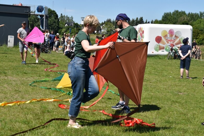  Festiwal latawców i baniek mydlanych nad zalewem 