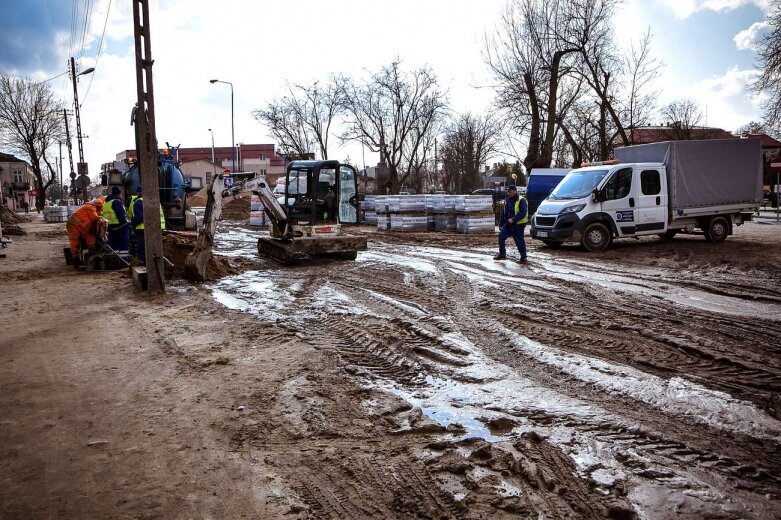  Jak wygląda ulica Rawska w przebudowie 