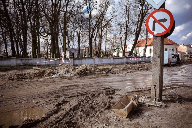  Jak wygląda ulica Rawska w przebudowie 