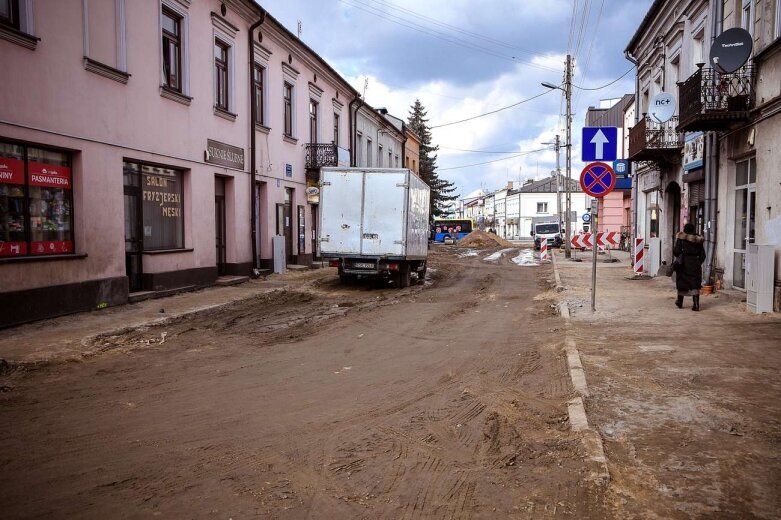  Jak wygląda ulica Rawska w przebudowie 