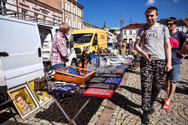  Lipcowy pchli targ w Skierniewicach [ZDJĘCIA] 